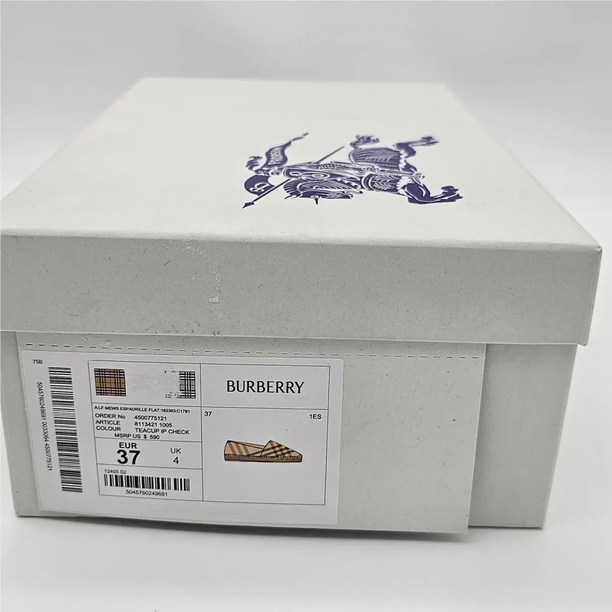 Burberry shoes - Mews Espadrille - Mews Espadrille - Multicolor 10