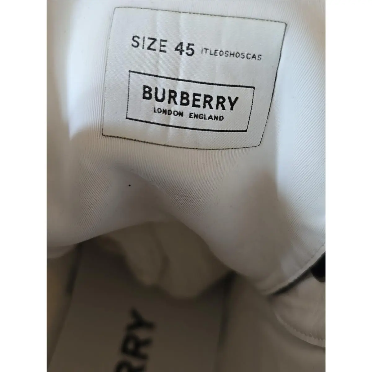 Burberry shoes - Burberry High-Top Sneakers - Sneakers - Black (UPC: 5045628781677) 11