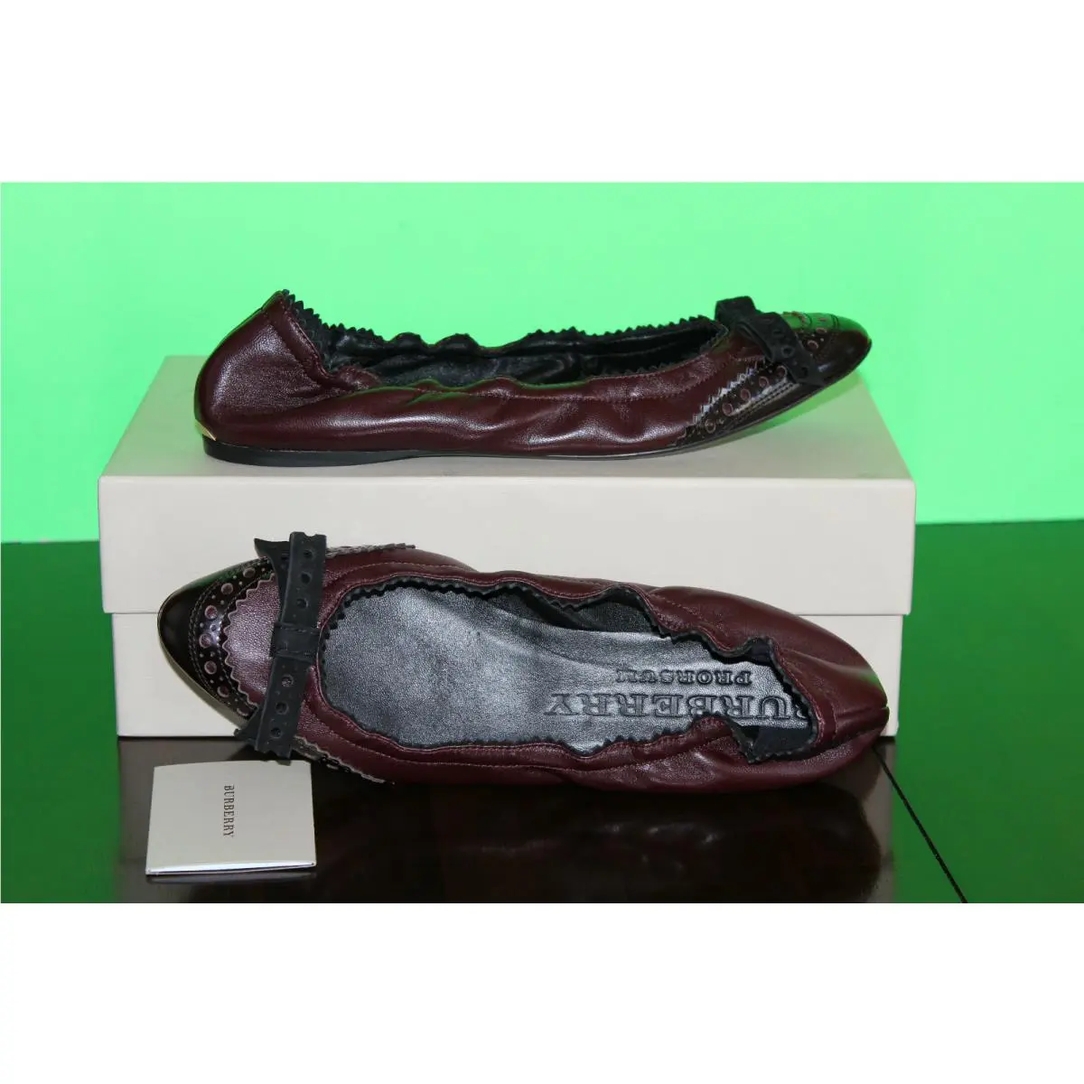 Burberry shoes - black/red 0