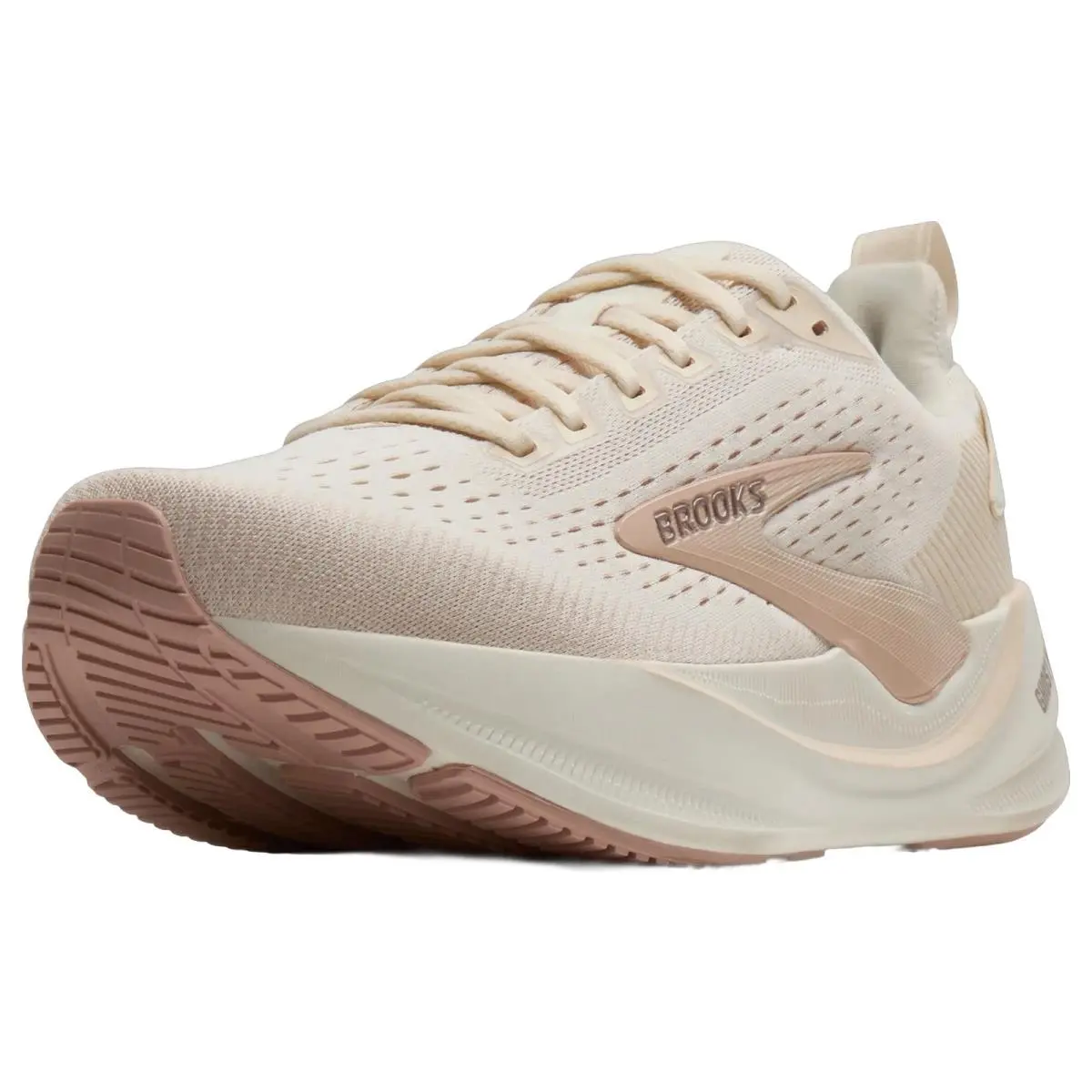 Brooks shoes - Brooks Ghost Max 4 - Ghost Max - 1204851B238 - Arctic Wolf/Rose/Coconut 5