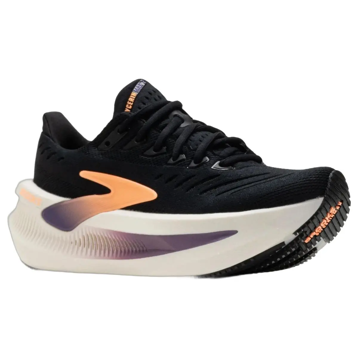 Brooks shoes - Brooks Glycerin Max 2 - Glycerin Max - 1204681B007 - Black/Peach/Clear 10