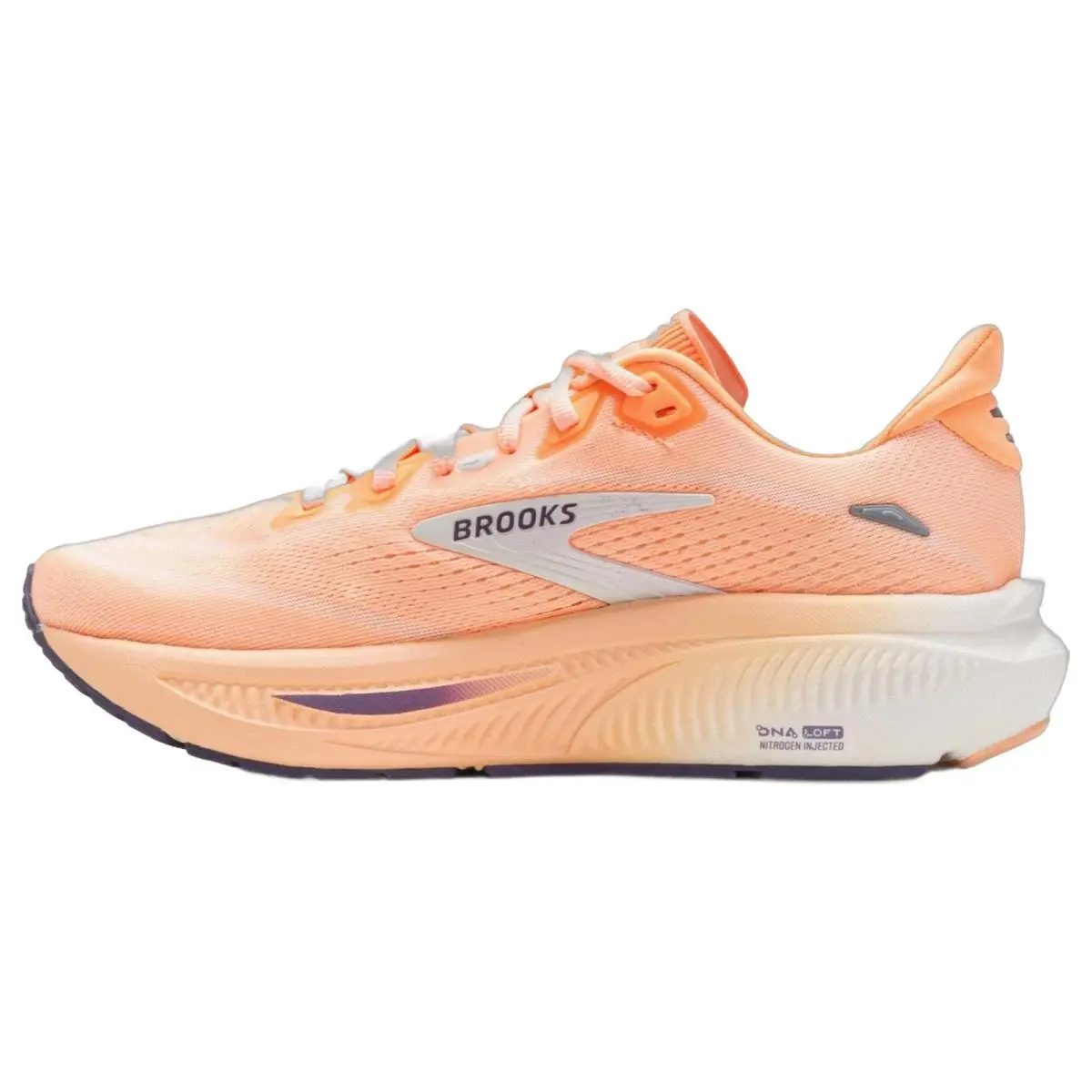 Brooks shoes - Brooks Ghost 18 - Ghost - 1204821B857 - Peach/Grape/Coconut 0