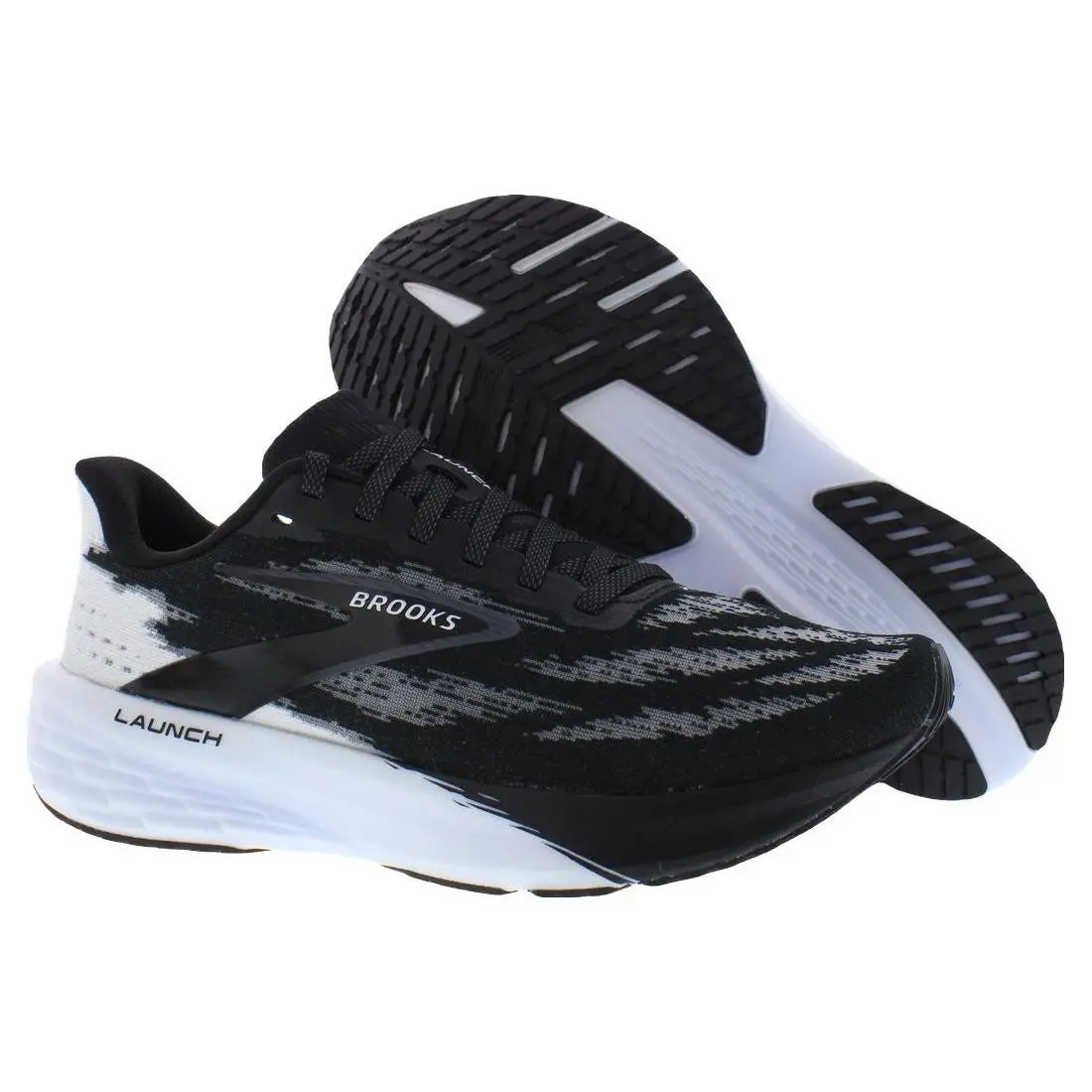 Brooks shoes - Black/White, Main: Black 3