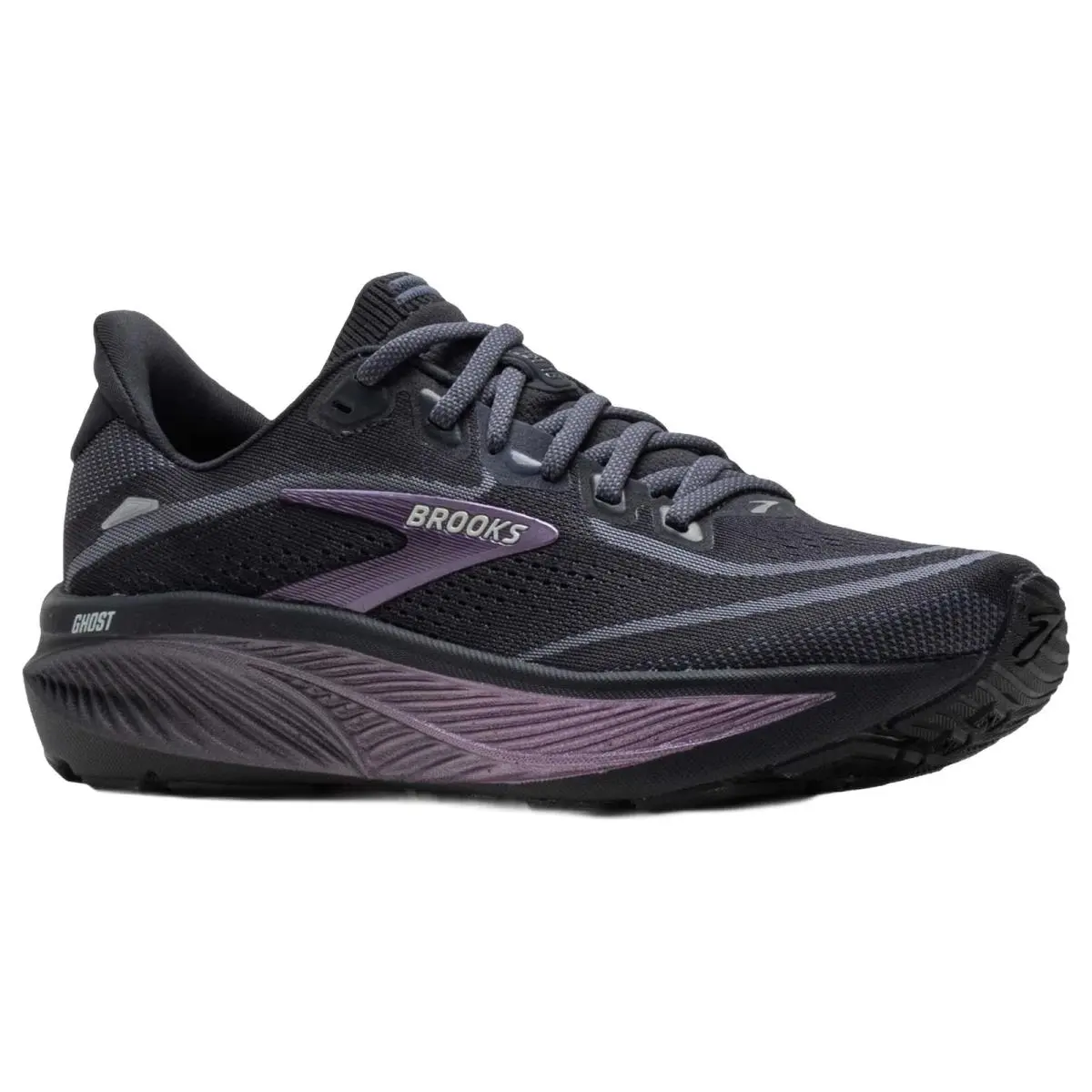 Brooks shoes - Brooks Ghost 18 Wide - Ghost Wide - 1204821B058 - Ebony/Folkstone/Metallic 3