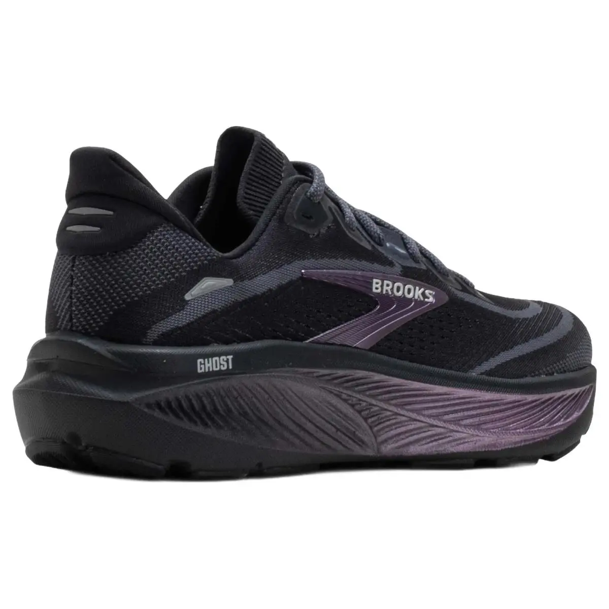 Brooks shoes - Brooks Ghost 18 Wide - Ghost Wide - 1204821B058 - Ebony/Folkstone/Metallic 11