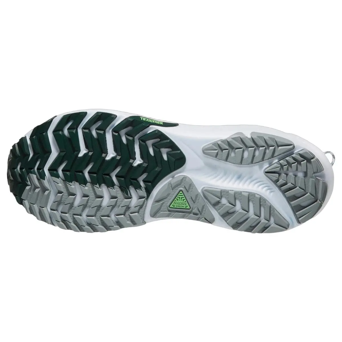 Brooks shoes - Brooks Ghost - Ghost - 1104751D186 - White/Grey/Green 10