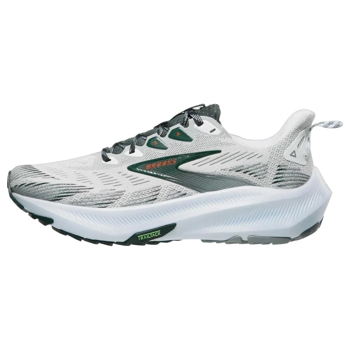 Brooks shoes - Brooks Ghost - Ghost - 1104751D186 - White/Grey/Green 6