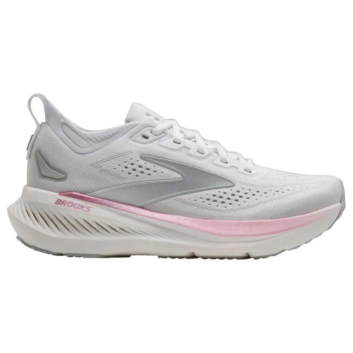 Brooks shoes - Brooks Glycerin 23 - Glycerin - 1204651B133 - White/Mist/Metallic 7