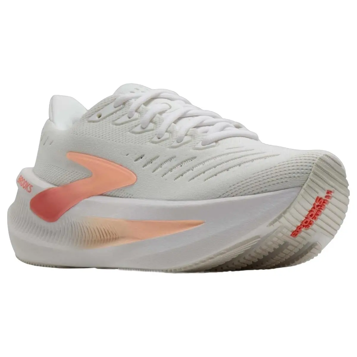 Brooks shoes - Brooks Glycerin Max 2 - Glycerin Max - 1204681B197 - White/Coral/Peach 4