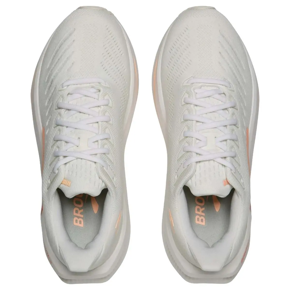 Brooks shoes - Brooks Glycerin Max 2 - Glycerin Max - 1204681B197 - White/Coral/Peach 8