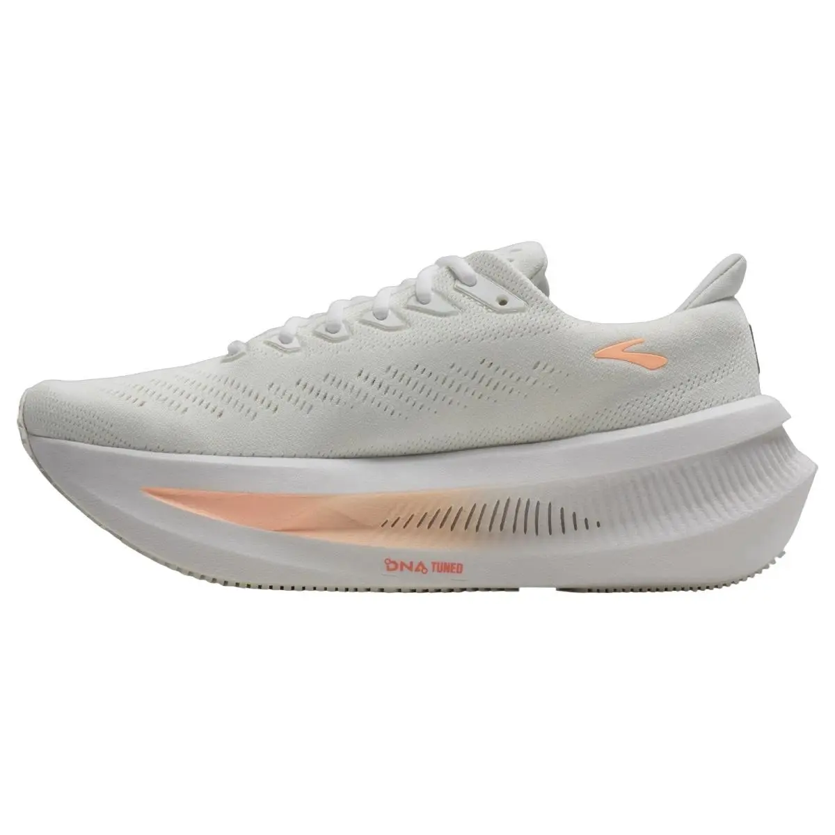Brooks shoes - Brooks Glycerin Max 2 - Glycerin Max - 1204681B197 - White/Coral/Peach 10