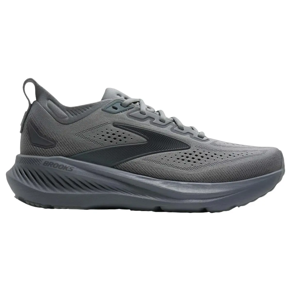 Brooks shoes - Brooks Glycerin GTS 23 Extra Wide - 1105031D096 - Grey/Blackened Pearl/Black 7