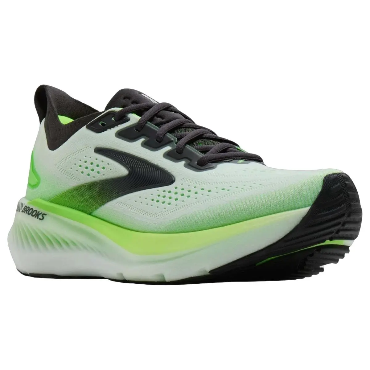 Brooks shoes - Brooks Glycerin Gts 23 - Glycerin Gts - 1105031D154 - White/Phantom/Green 4