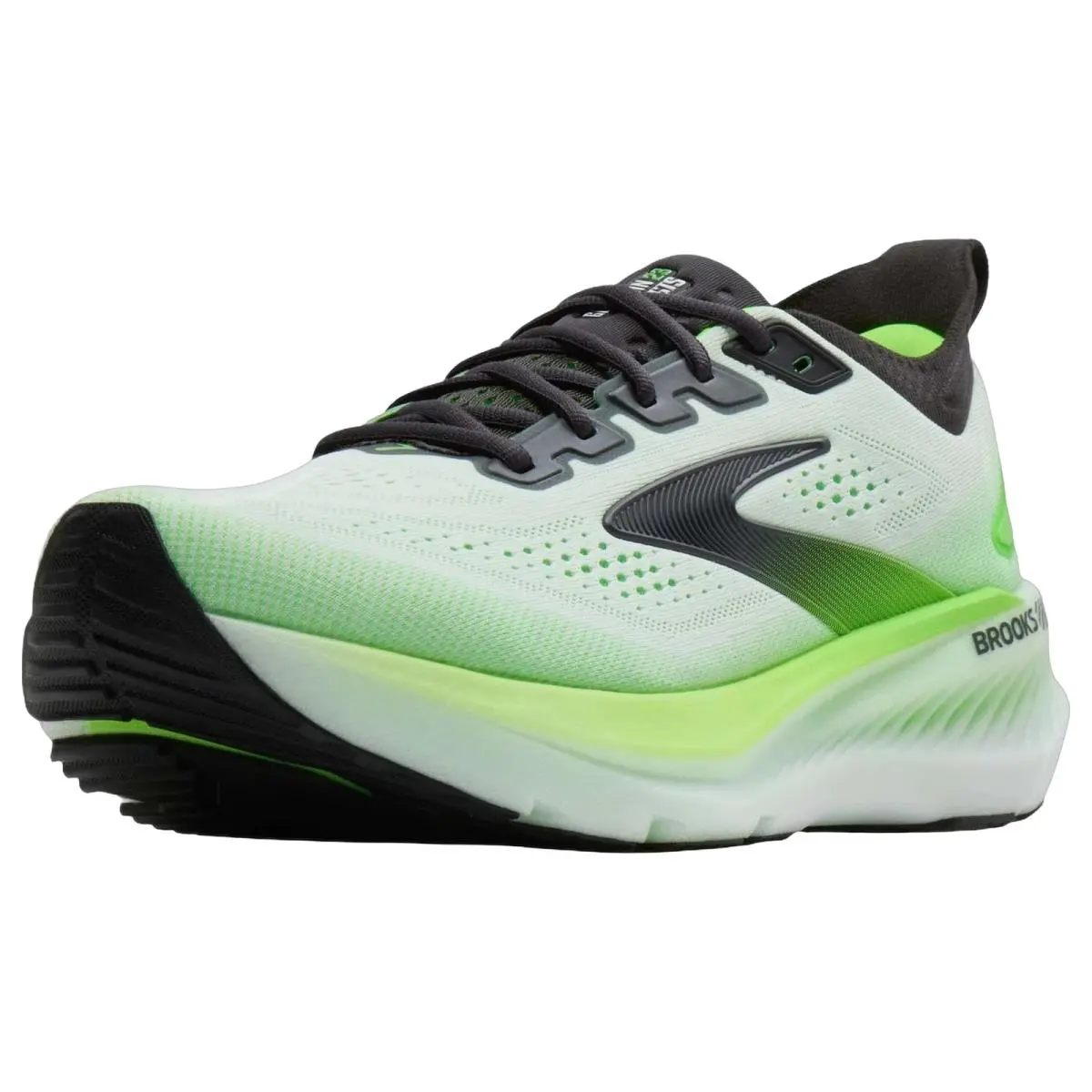 Brooks shoes - Brooks Glycerin Gts 23 - Glycerin Gts - 1105031D154 - White/Phantom/Green 13