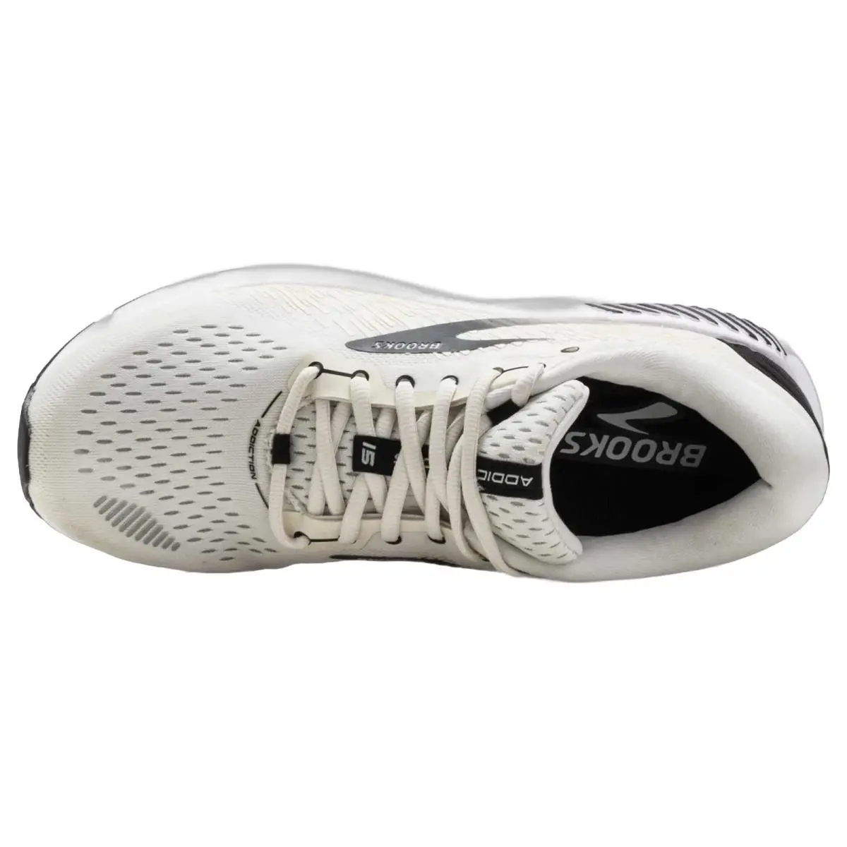Brooks shoes - Brooks Addiction GTS 15 Wide - 1103651D072 - Vaporous Grey/Black/White 8