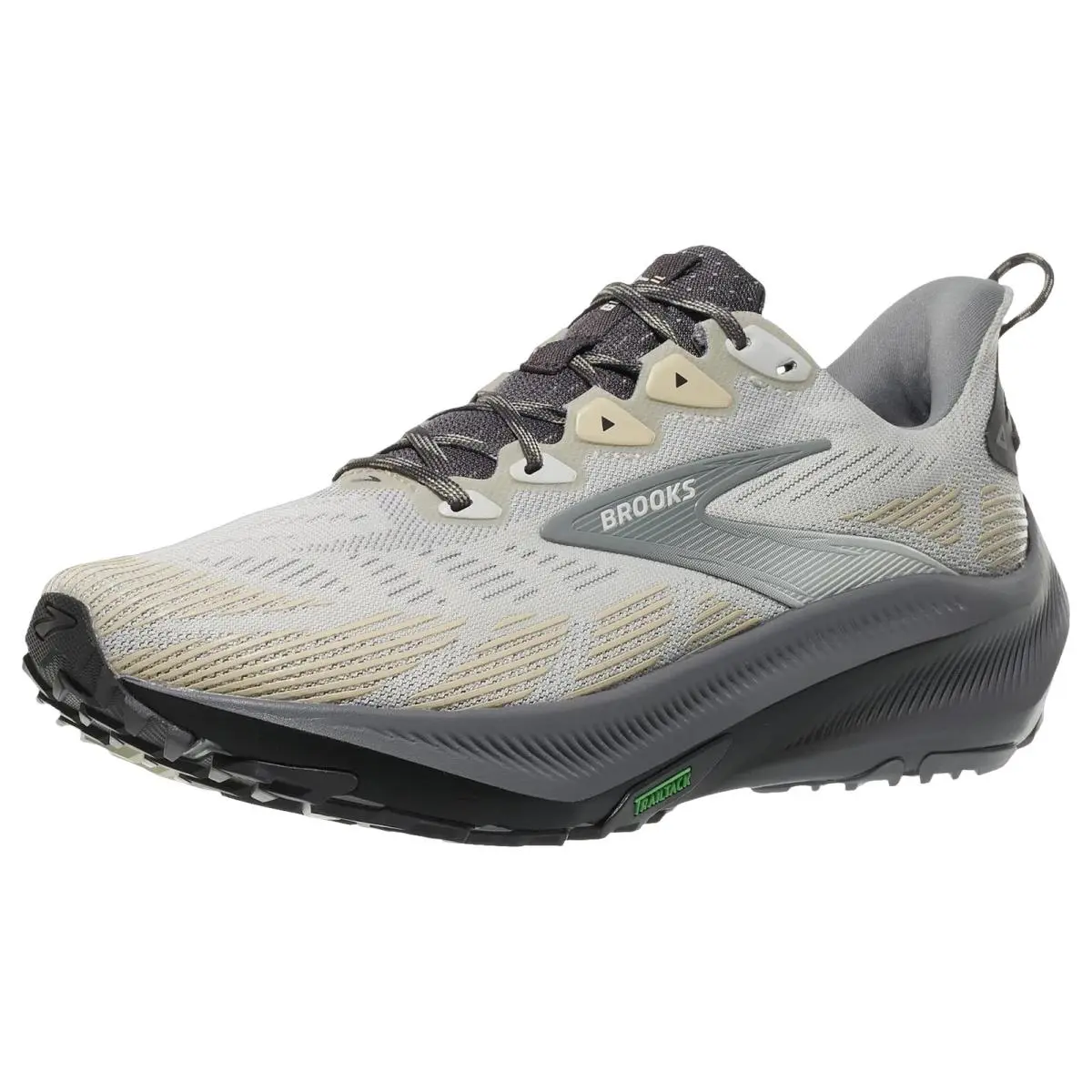 Brooks shoes - Brooks Ghost - Ghost - 1104751D015 - Gray/Bleached Sand 0