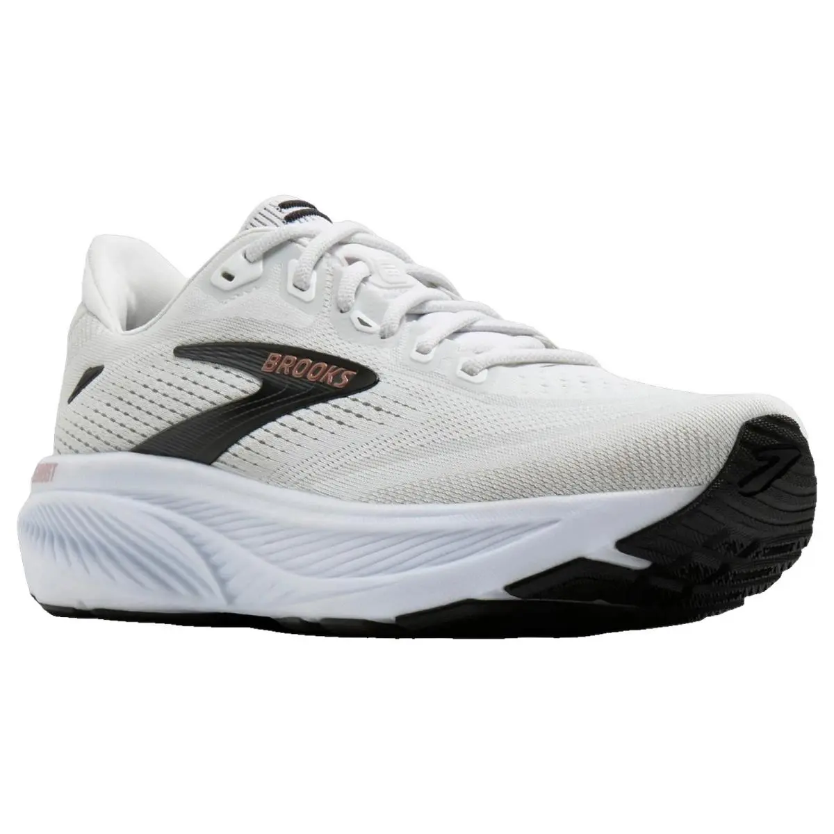 Brooks shoes - Brooks Ghost 18 Wide - Ghost Wide - 1204821B105 - White/Black/RoseGold 3