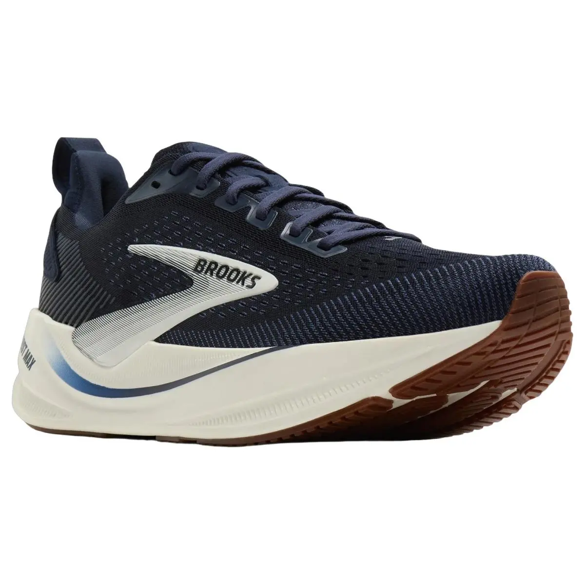Brooks shoes - Brooks Ghost Max 4 Wide - 1104961D463 - Navy/Biscuit 13