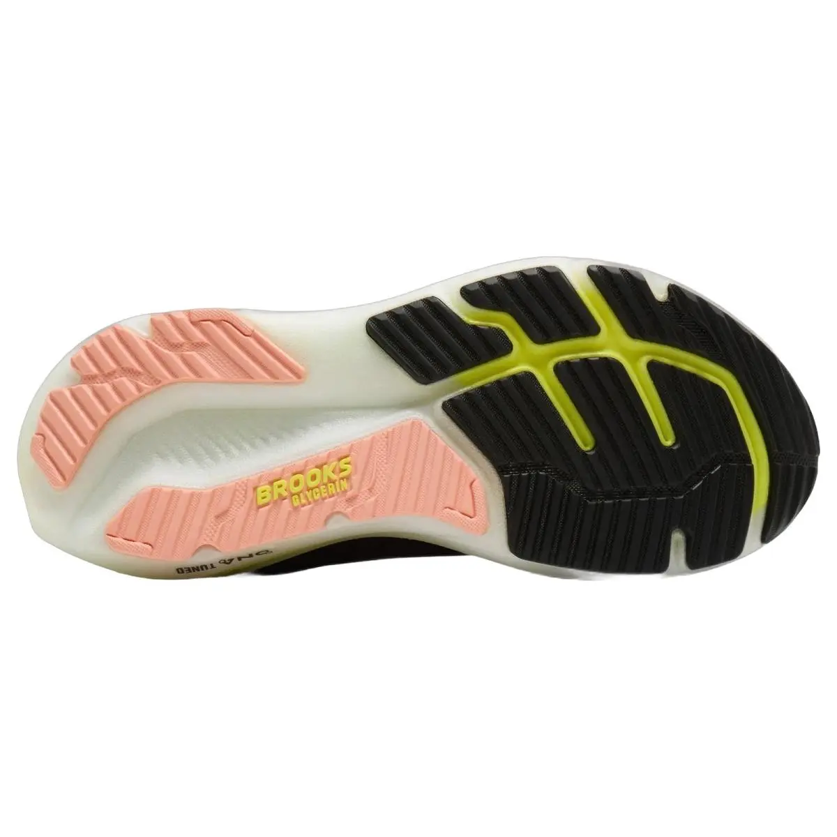 Brooks shoes - Brooks Glycerin 23 - Glycerin - 1204651B072 - Black/Peach/Nightlife 1