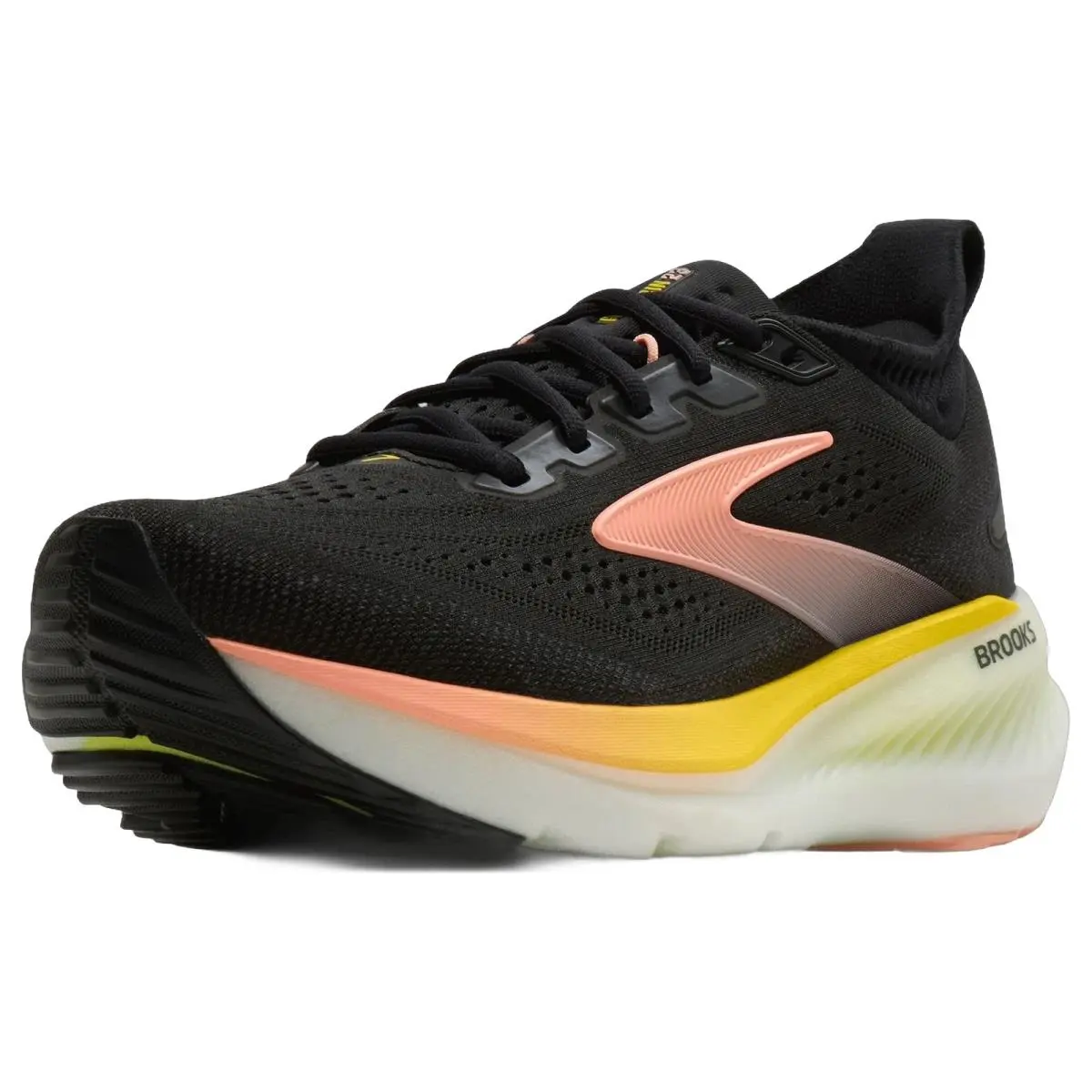 Brooks shoes - Brooks Glycerin 23 - Glycerin - 1204651B072 - Black/Peach/Nightlife 5