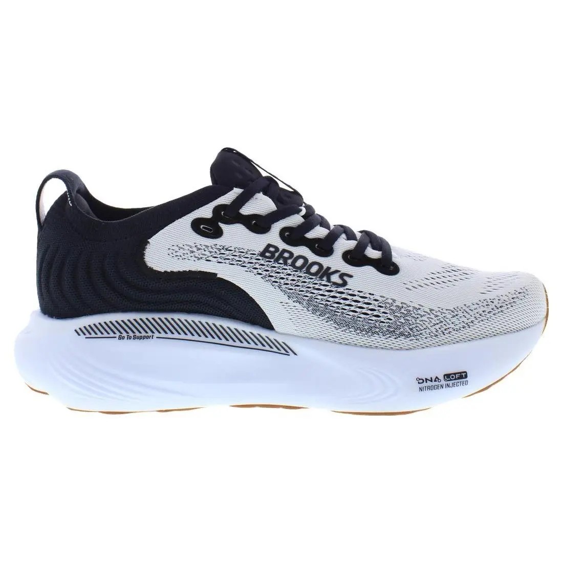 Brooks shoes - White/Black/White, Main: White (UPC: 195394665185) 1