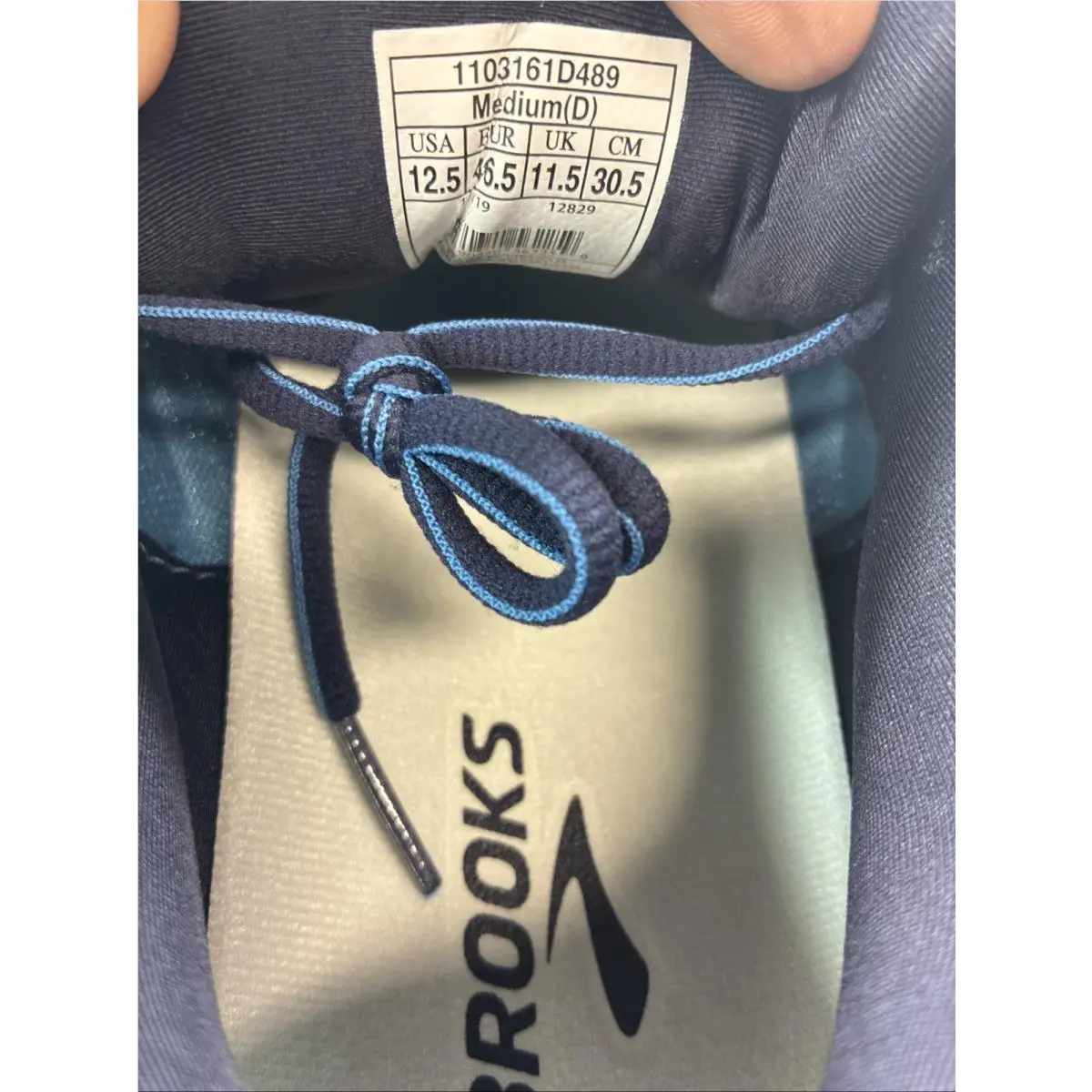Brooks shoes - Brooks Ghost 12 - Ghost - 110316-1D-489 - Blue 5