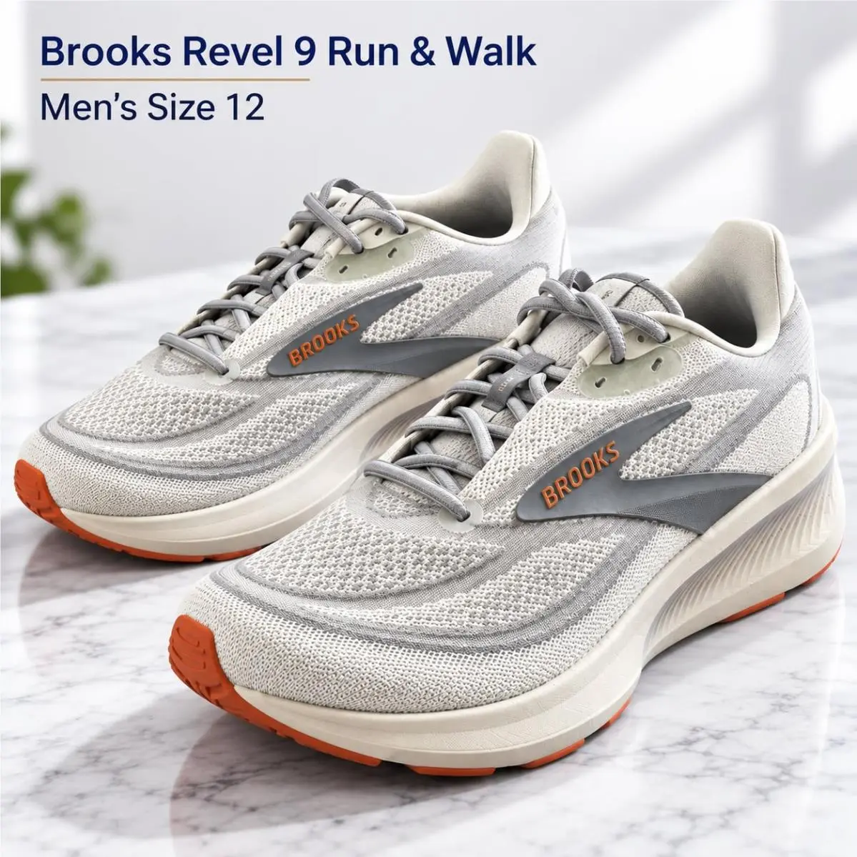 Brooks shoes - Revel 9 - Revel - Gray 1