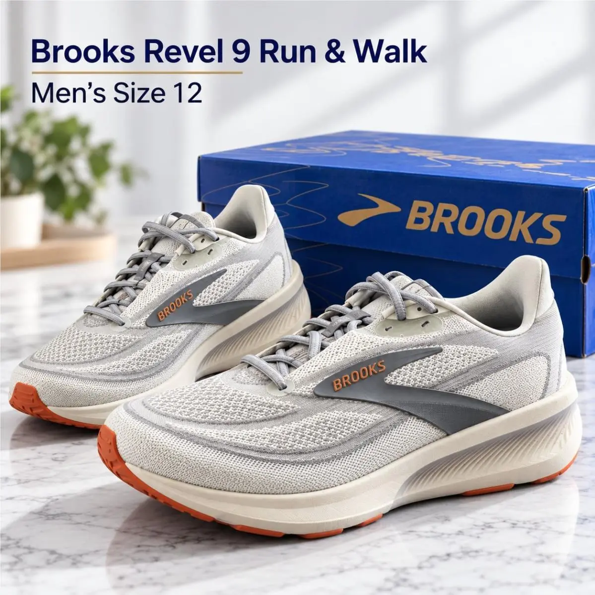 Brooks shoes - Revel 9 - Revel - Gray 3