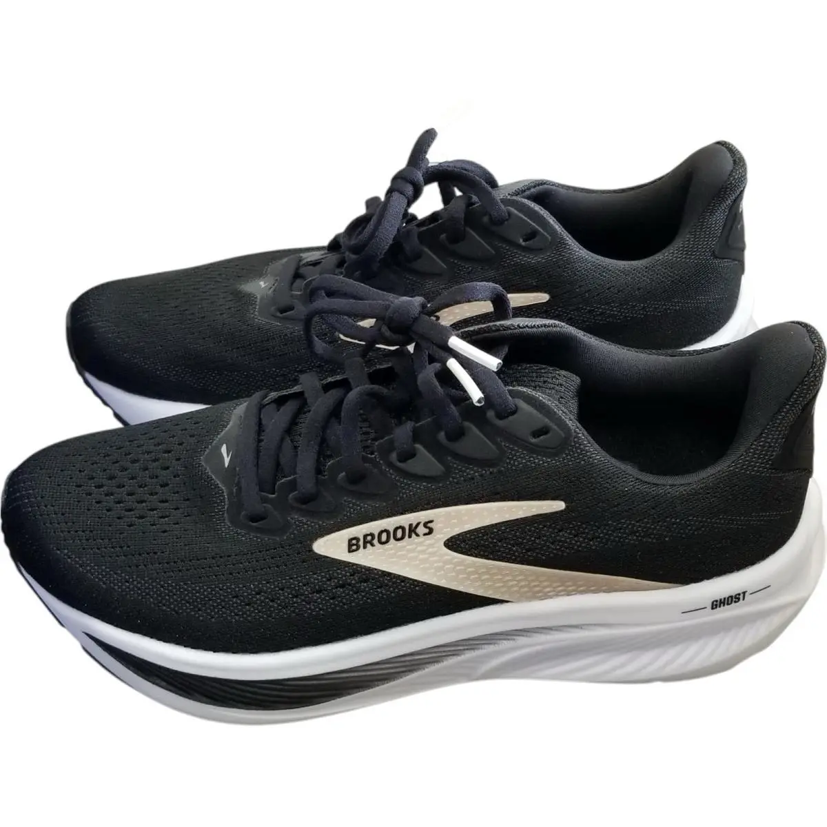 Brooks shoes - Brooks Ghost 17 - Ghost - 120431-1B-090 - Black (UPC: 195394627428) 0