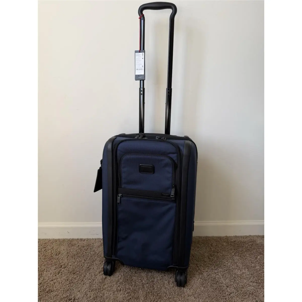 Alpha International 22 Dual Access Expandable Carry-on - Navy by Tumi