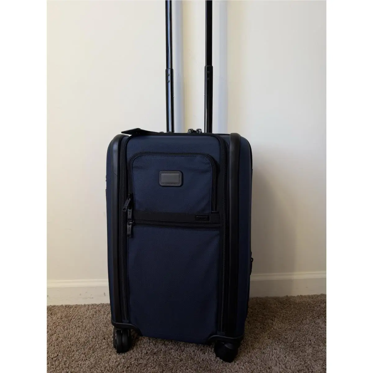 Alpha International 22 Dual Access Expandable Carry-on - Navy by Tumi