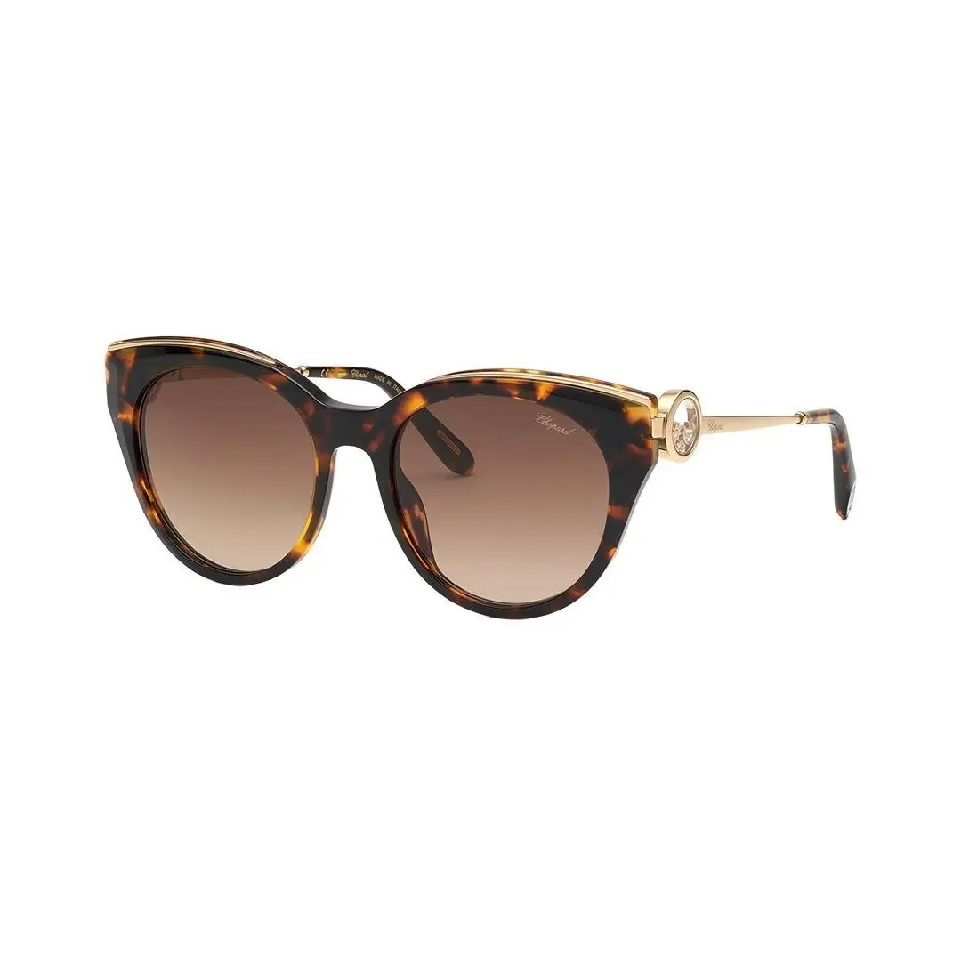 Women`s Schl04s550909 9Mm Sunglasses Women`s Brown by Chopard