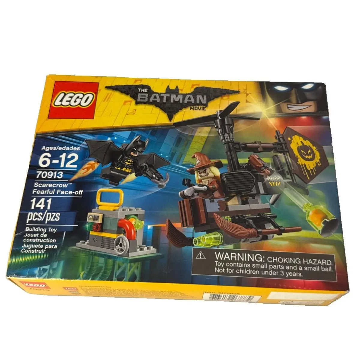 Lego Batman Movie: Scarecrow Fearful Face-off 70913