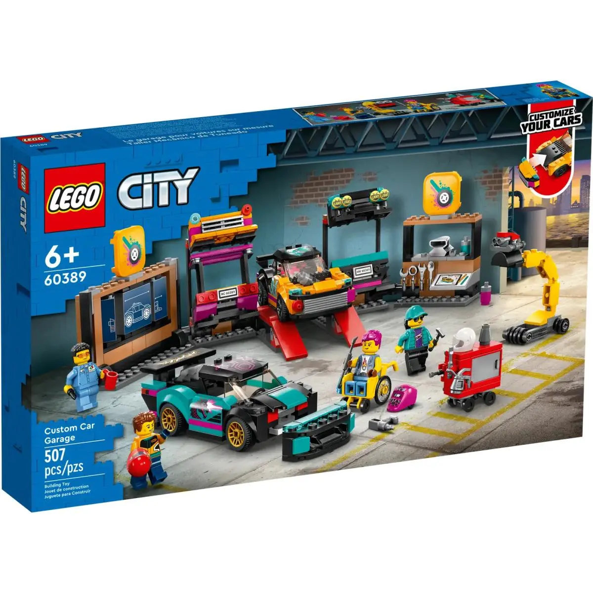 Lego City Custom Car Garage Set 60389