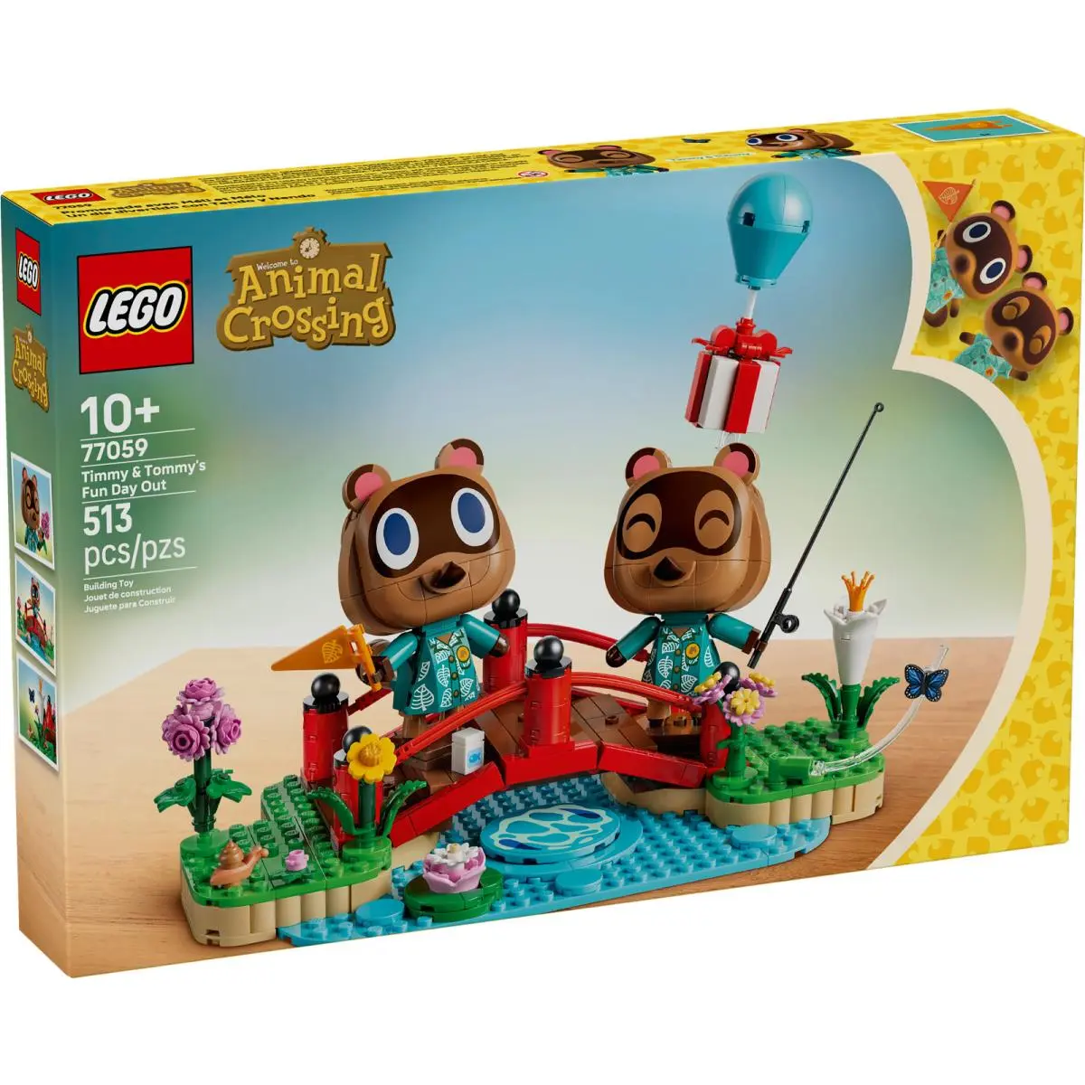 Lego® Animal Crossing™ Timmy Tommy’s Fun Day Out 77059
