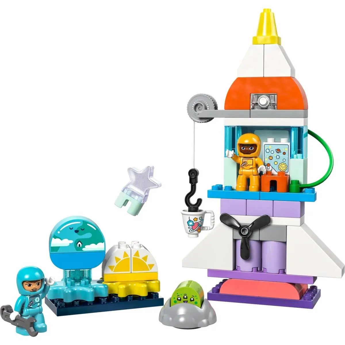 Lego 10422 3in1 Space Shuttle Adventure - Retired Duplo Space 2024
