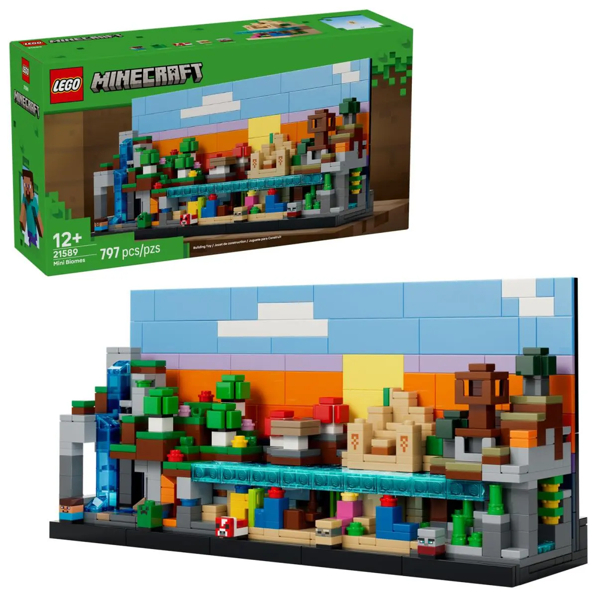 Lego 21589 Mini Biomes - Minecraft Microscale 2026