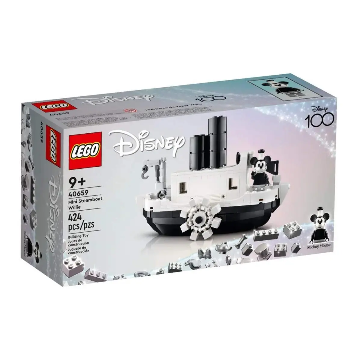 Lego Disney Mini Steamboat Willie Set 40659 Retired