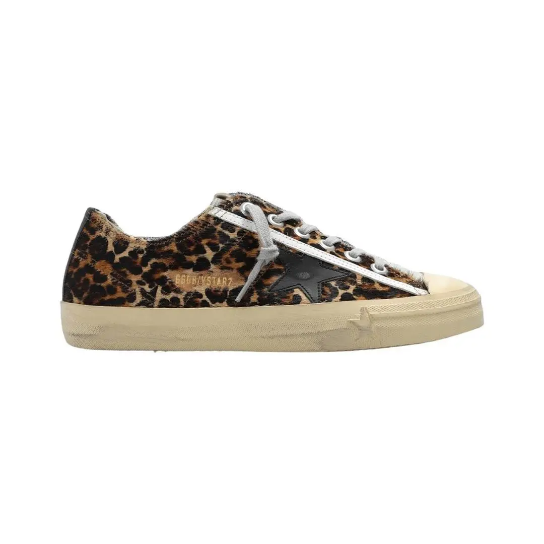 Golden Goose shoes - NA - Beige Brown Leo/Black 4