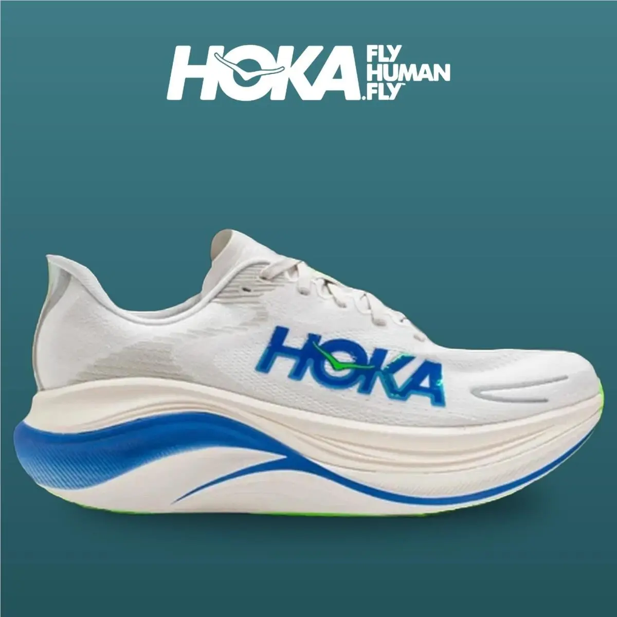 Hoka shoes - Skyward X 2 - Skyward - 1171925-GCTB - Grout/Cobalt 6
