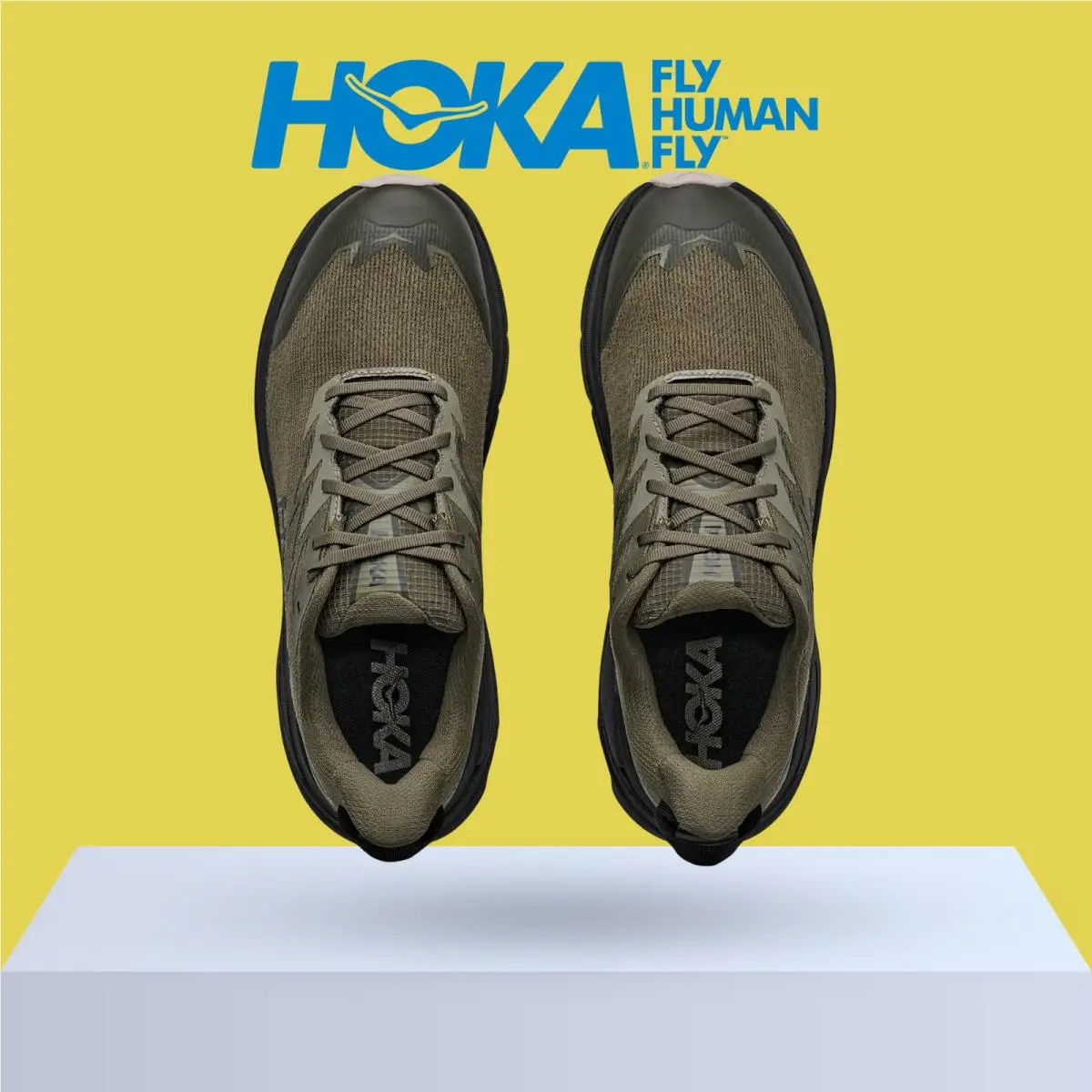 Hoka shoes - Hoka One One Challenger 8 GTX - Antique Olive/Black 2