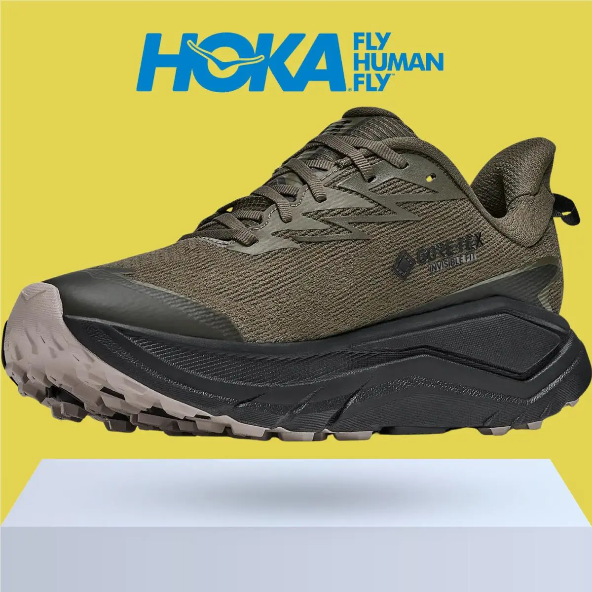 Hoka shoes - Hoka One One Challenger 8 GTX - Antique Olive/Black 5