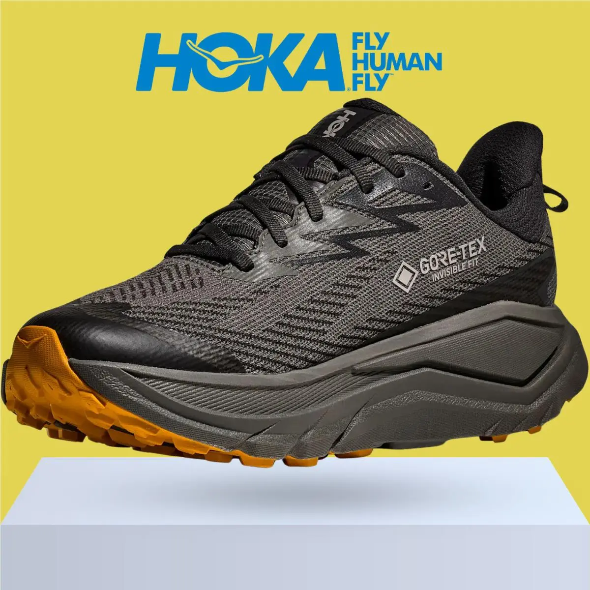Hoka shoes - Hoka One One Challenger 8 GTX - Antique Olive/Black 20