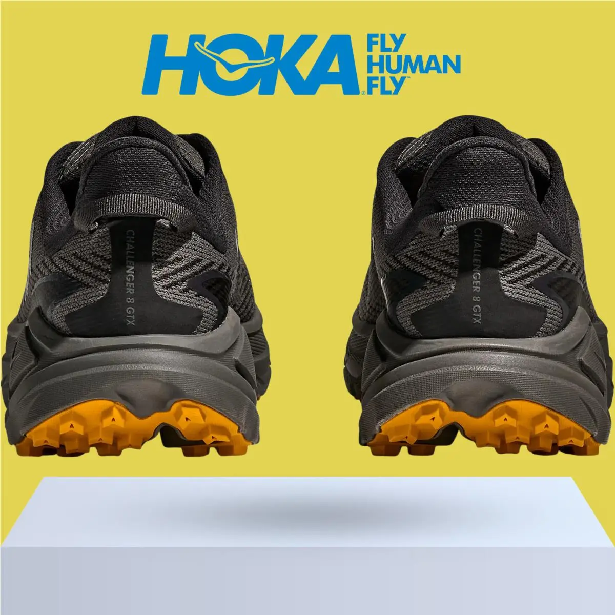Hoka shoes - Hoka One One Challenger 8 GTX - Antique Olive/Black 21