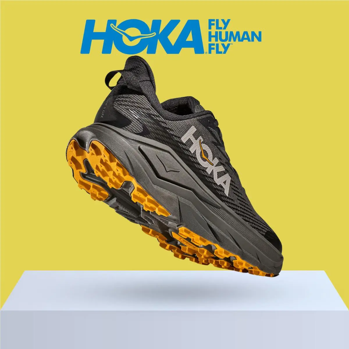 Hoka shoes - Hoka One One Challenger 8 GTX - Antique Olive/Black 23