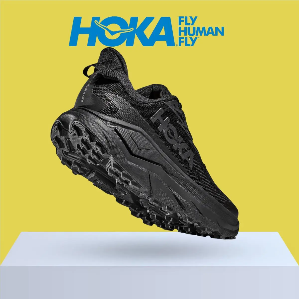 Hoka shoes - Hoka One One Challenger 8 GTX - Antique Olive/Black 13