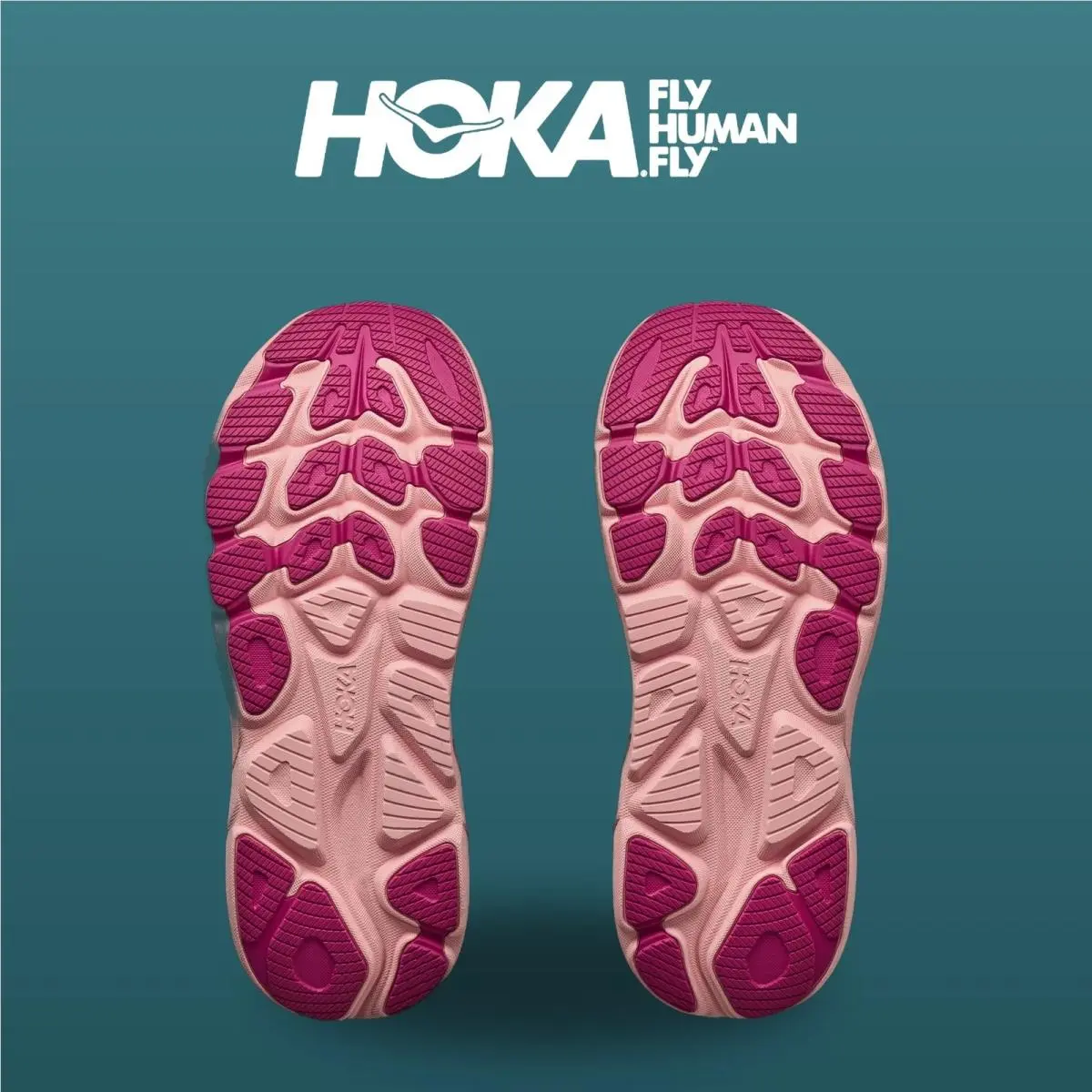 Hoka shoes - HOKA Clifton 11 Wide - Clifton Wide - 1176573-RWY - Rose Cream/Dewy Pink 1