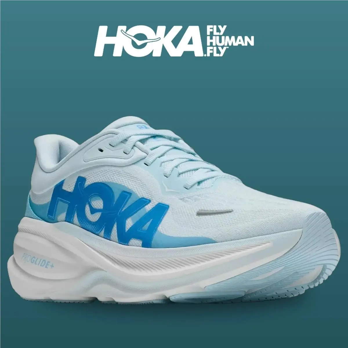 Hoka shoes - Clifton Pro - Clifton Pro - 1176530-GMR - Glimmering Blue/Soaring Blue 3