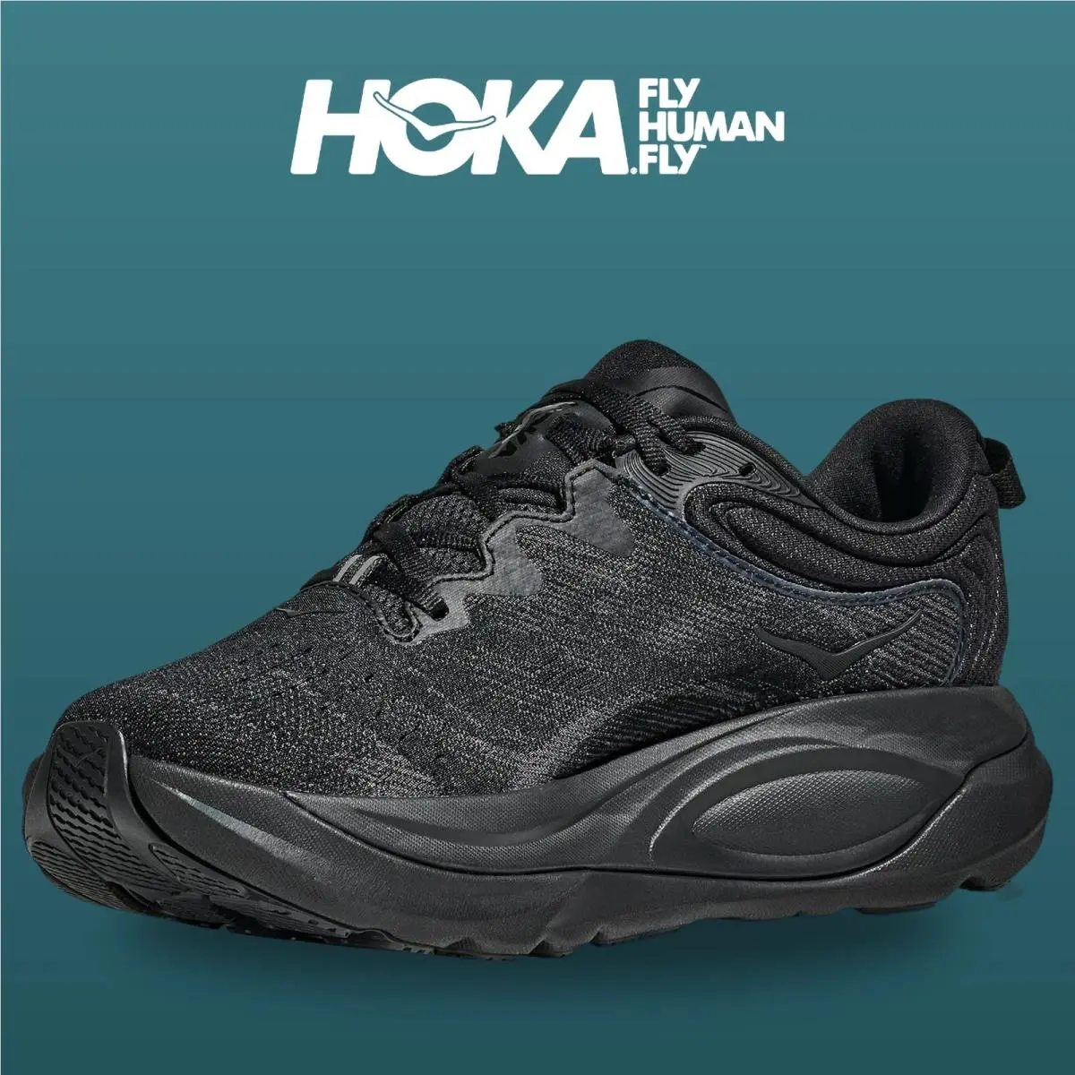 Hoka shoes - HOKA Gaviota 6 Wide - Gaviota Wide - 1171933-BBLC - Black 2