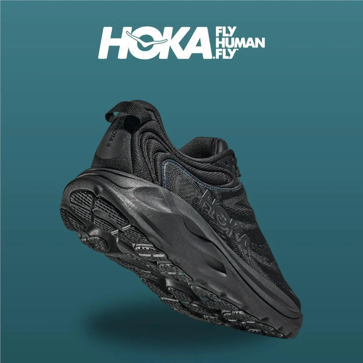 Hoka shoes - HOKA Gaviota 6 Wide - Gaviota Wide - 1171933-BBLC - Black 3
